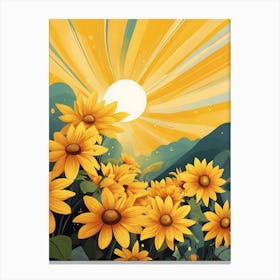 Sunflowers Canvas Print