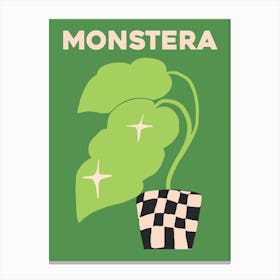 Monstera Canvas Print