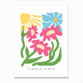 Flower Power, Matisse Canvas Print