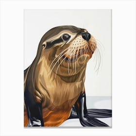 Sea Lion Canvas Print