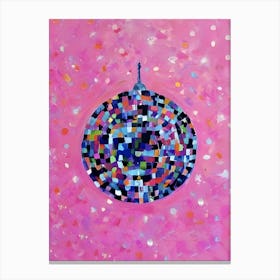 Disco Ball Canvas Print