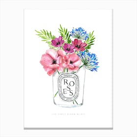 Diptyque Flowers Ok Canvas Print