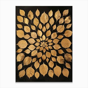 Gold Leaf 7 Canvas Print