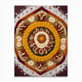 Rangoli Canvas Print