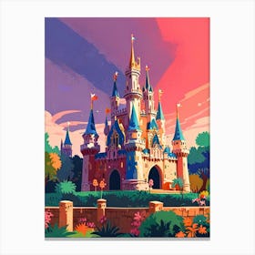 Cinderella Castle 2 Canvas Print