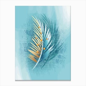 Palm Leaf 2 Canvas Print