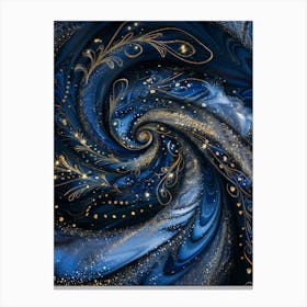 Galaxy Swirl Canvas Print