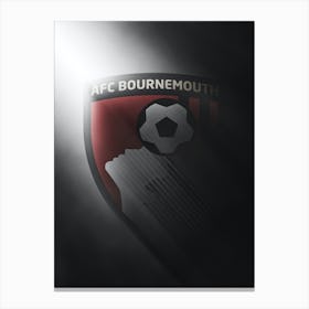 Afc Bournemouth Football Poster Canvas Print