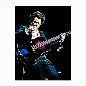 Harry Styles 16 Canvas Print