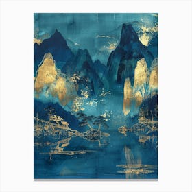 Chinese Mountains 84 Canvas Print