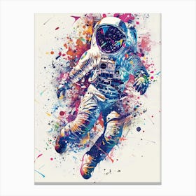 Astronaut Painting 1 Canvas Print