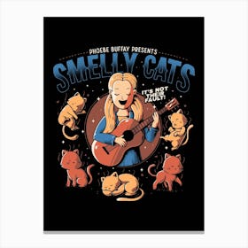 Smelly Cats Canvas Print