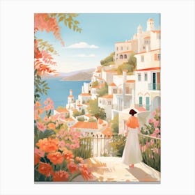 Marbella Spain 4 Illustration Canvas Print