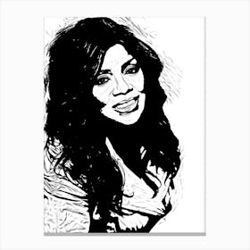 Gloria Gaynor Singer Music Canvas Print