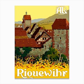 Riquewihr, France Canvas Print