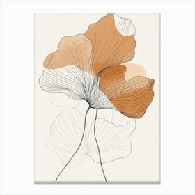 Ginkgo Leaf 3 Canvas Print