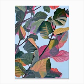 'Blooming Leaves' Canvas Print