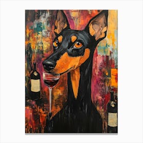 Airedale Whimsy 5 Canvas Print