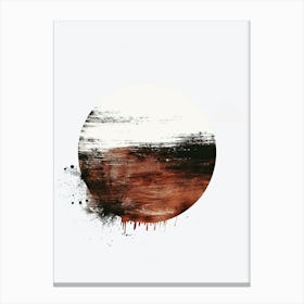 Münster Outline - Minimalist Bauhaus Canvas Print