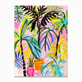 Tropical Palms 3 Canvas Print