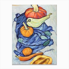 Butternut Squash Fauvist vegetable Canvas Print