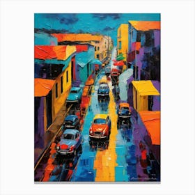 Cuba City Street Canvas Print