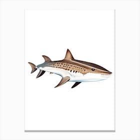 Epaulette Shark 2 Vintage Canvas Print