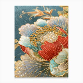 Japanese Flower 2 Canvas Print