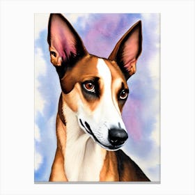 Pharaoh Hound Watercolour dog Canvas Print