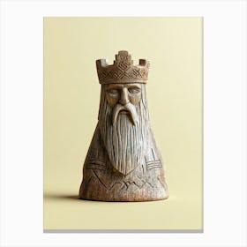 King Of Kings, Viking's Chess, Tafl Game 8 Canvas Print