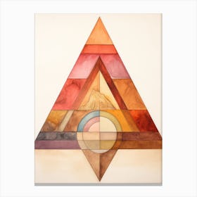 'Spiritual Triangle' Canvas Print