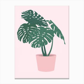 Monstera Deliciosa Canvas Print