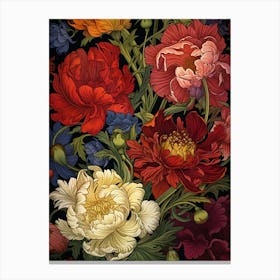 Peonies 17 Canvas Print