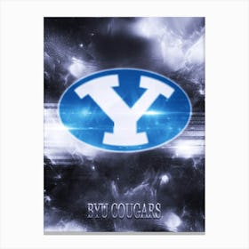 Byu Cougars Canvas Print