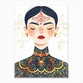 Chinese Girl 2 Canvas Print