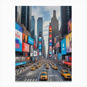 Times Square NY Canvas Print