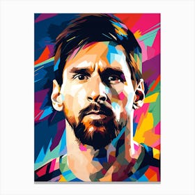 Lionel Messi 9 Canvas Print