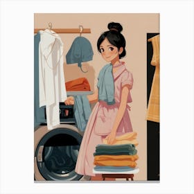 Laundry Room 15 Canvas Print