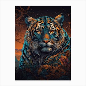 Tiger 18 Canvas Print