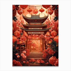Chinese New Year Decorations 14 Canvas Print