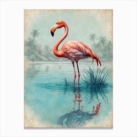 Flamingo 16 Canvas Print