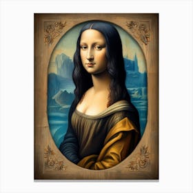 Mona Lisa 1 Canvas Print