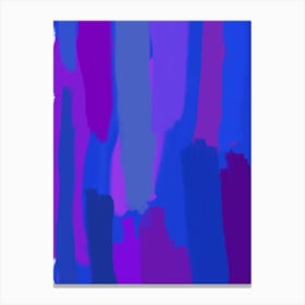Blue And Purple34 Canvas Print