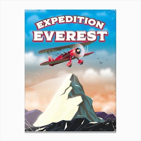Expedition Everest  Canvas Print