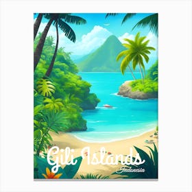 Gili Islands Indonesia 1 Canvas Print