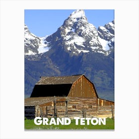 Grand Teton, Mountain, USA, Nature, Rocky Mountains, Climbing, Wall Print, Canvas Print