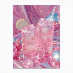 Pink Cocktail Canvas Print