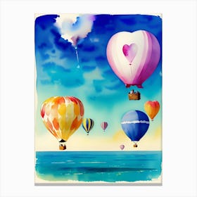 Hot Air Balloons Canvas Print