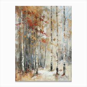 Birch Forest 5 Canvas Print