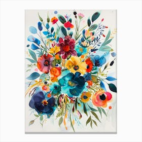 Bouquet Of Flowers 15 Canvas Print